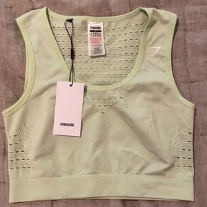 Gymshark workout cropped tank